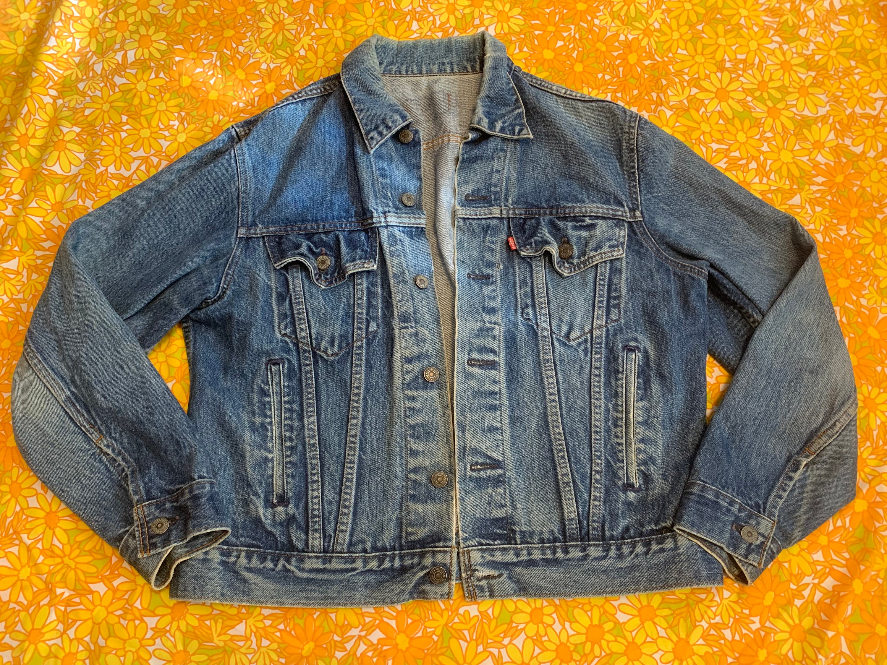 【Levi's】75525-0412 DENIM JACKET Vintage VINTAGE LEVI STRAUSS 75525-0412 BLUE JEANS DENIM TRUCKERS