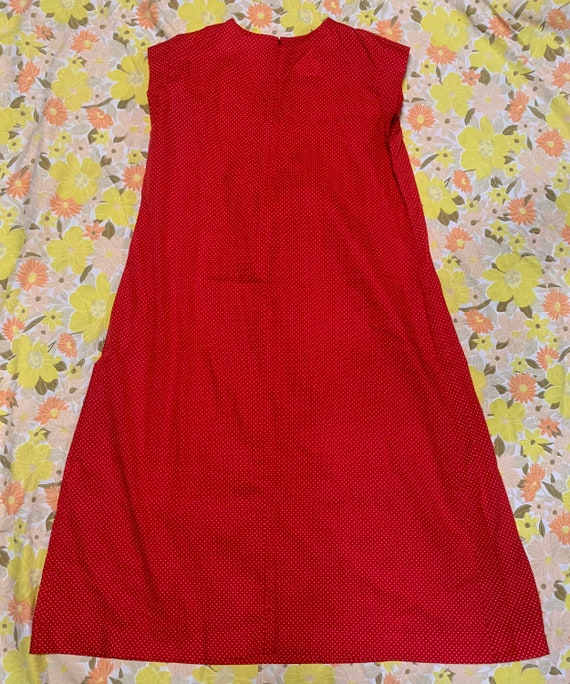 Mainberry California Made Red Polka Dot Dress - image 2