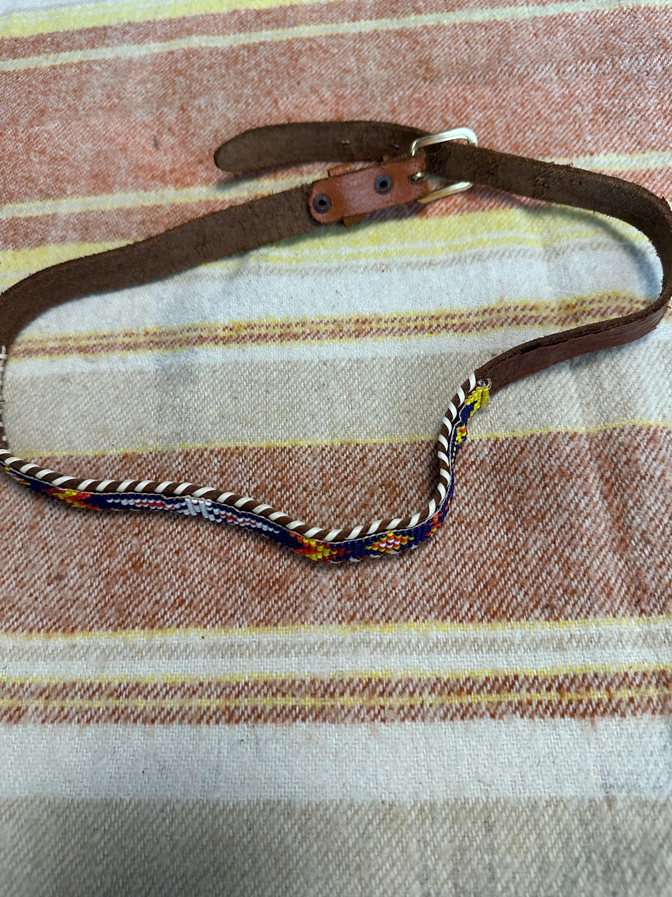 Beaded Thunderbird Belt - Etsy
