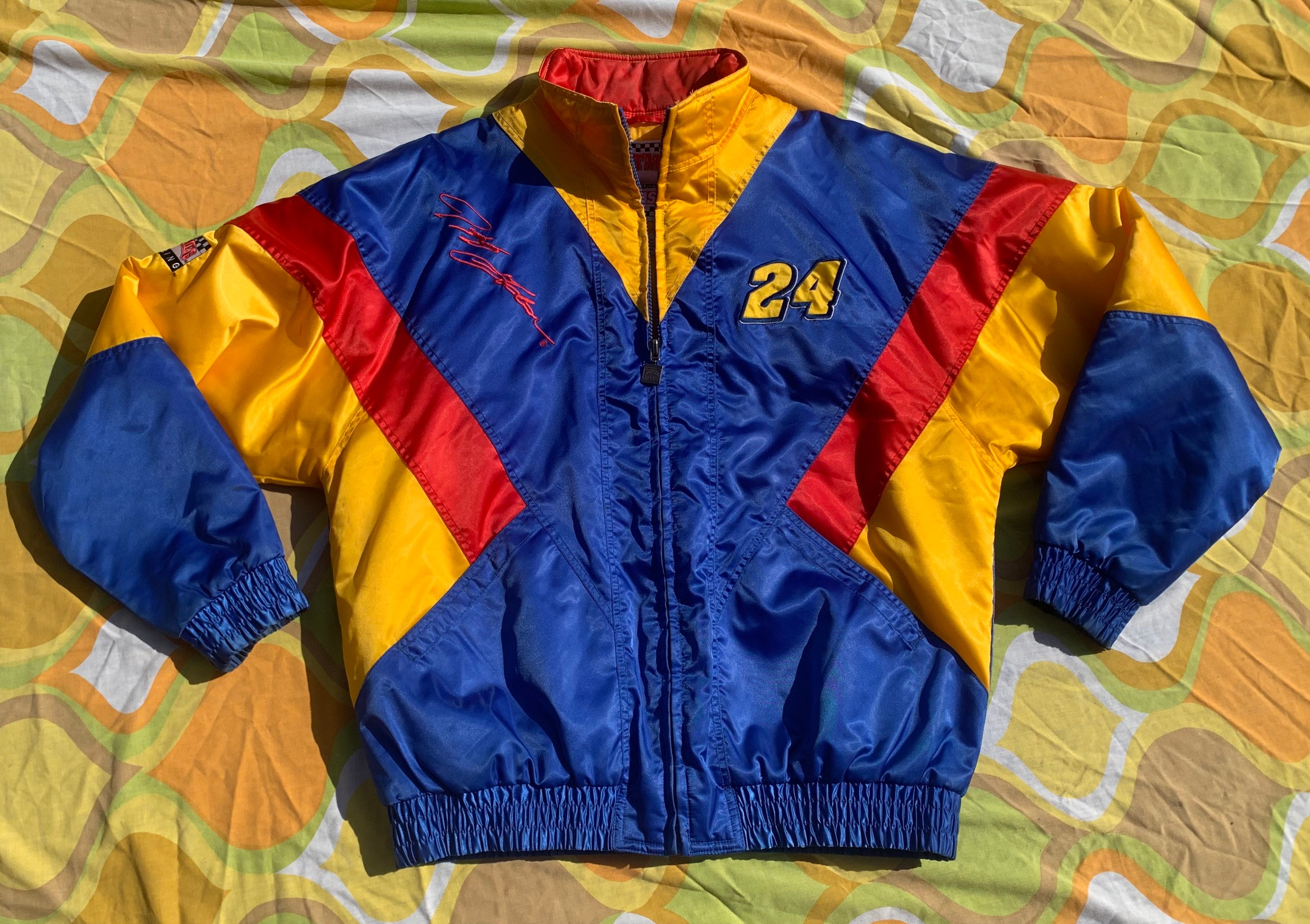 Jeff Gordon Silky Nascar Jacket - Etsy