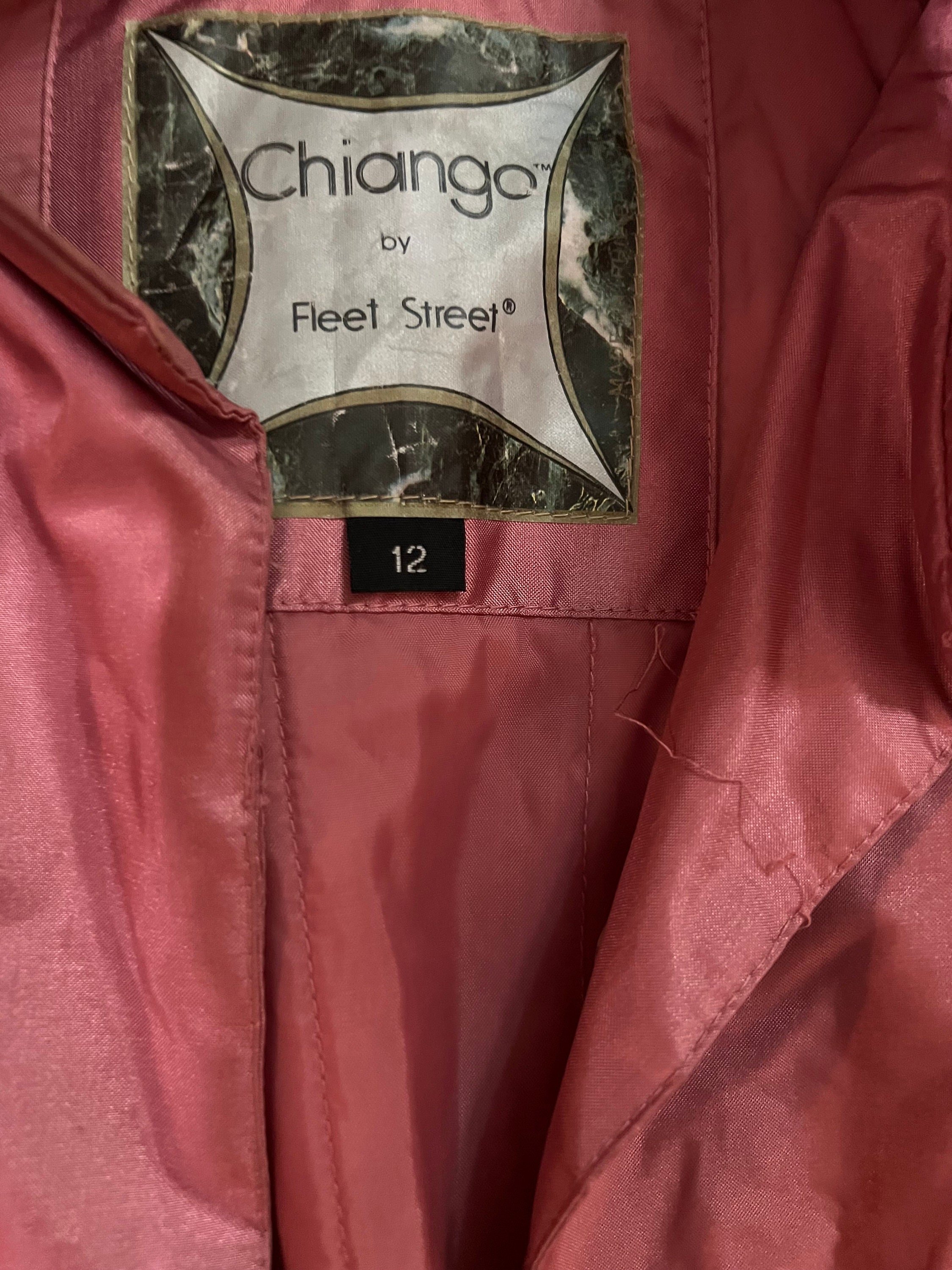 Chiango Pink Coat - Etsy