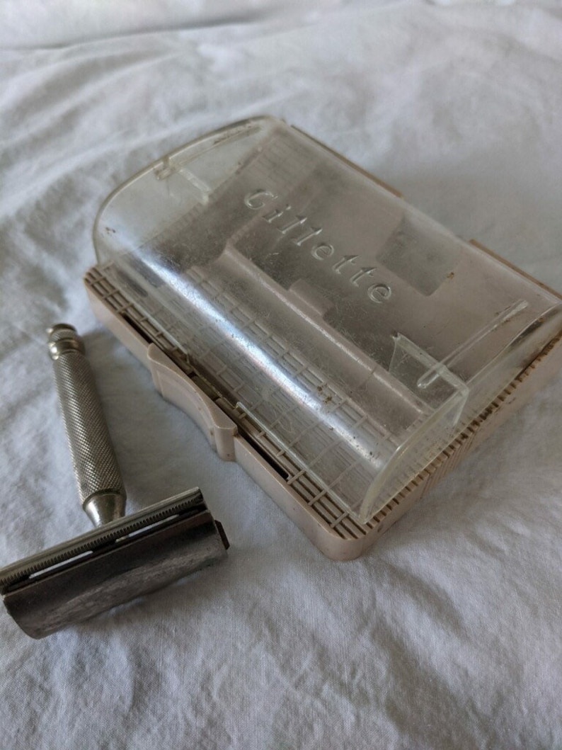 1950s Razor 1950s Gillette Razor With Case - Etsy