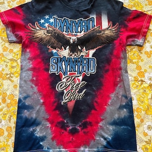 Lynyrd Skynyrd Free Bird Tie Dye Tee
