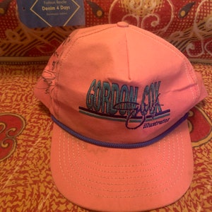 Gordon Cox Illustrator Pink Signed Hat