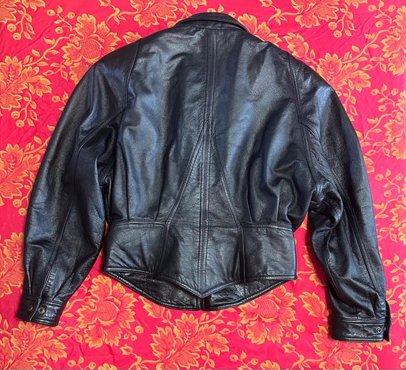 Wilsons Black Leather Coat - image 4