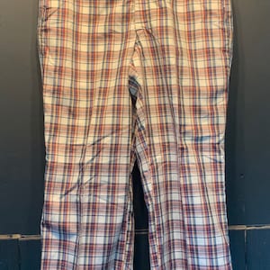 Vintage Plaid Pants
