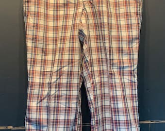 Vintage Plaid Pants