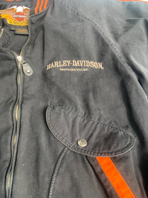 Harley Davidson Black Cotton Jacket - Gem