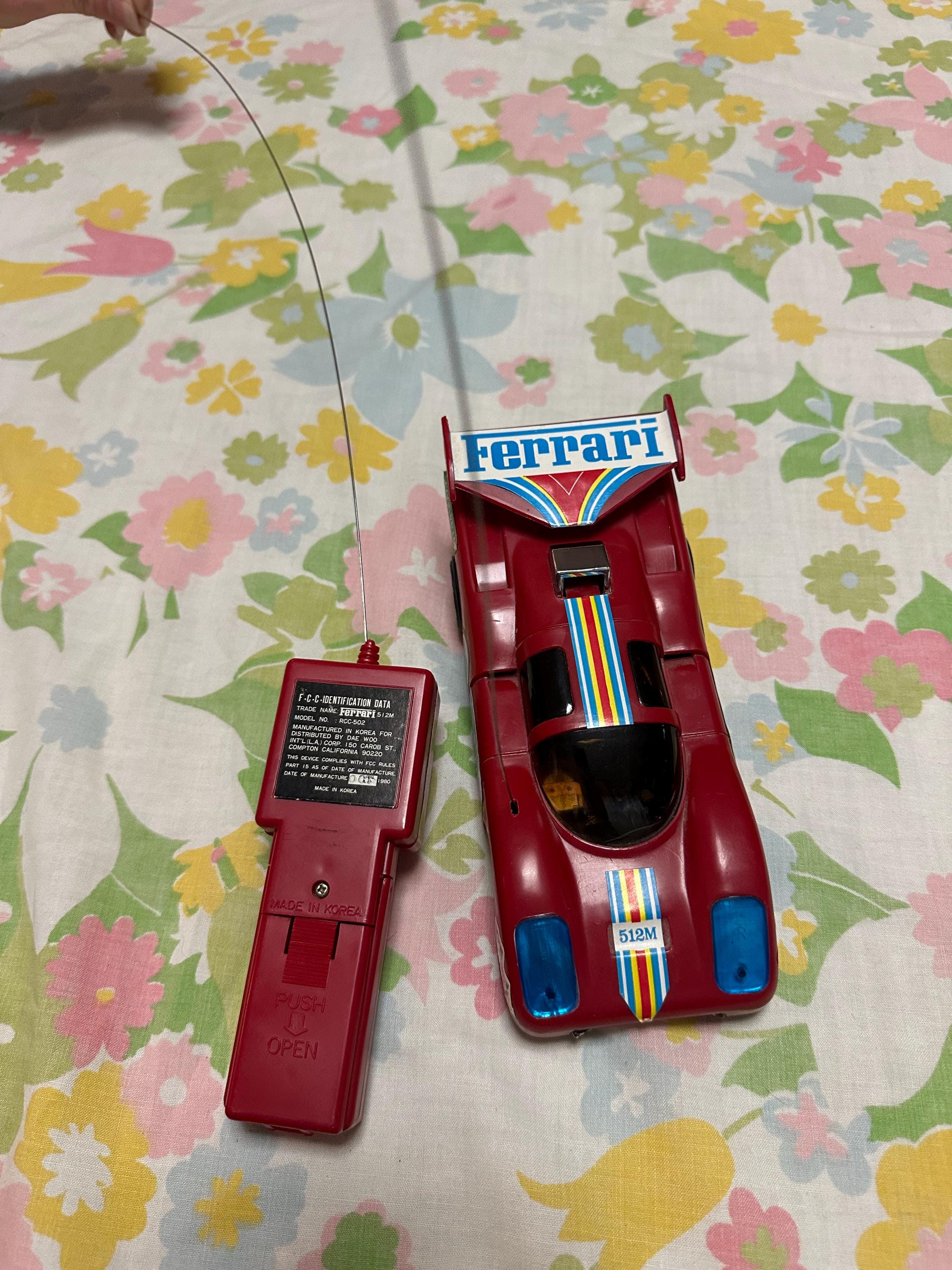 Ferrari Remote Control Toy Car - Etsy