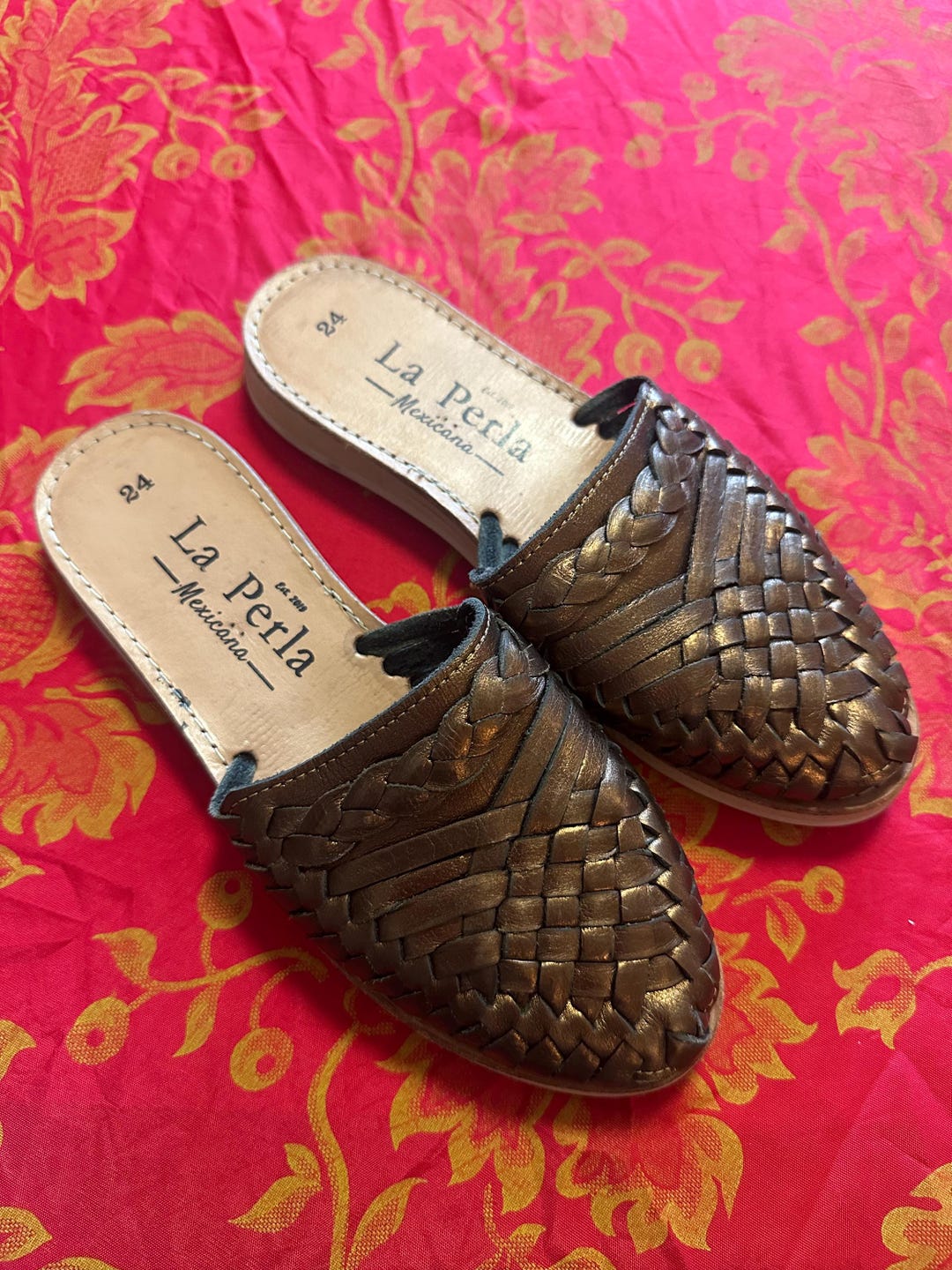 la perla huaraches artesanales