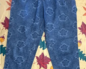 Lee Floral Pattern Jeans