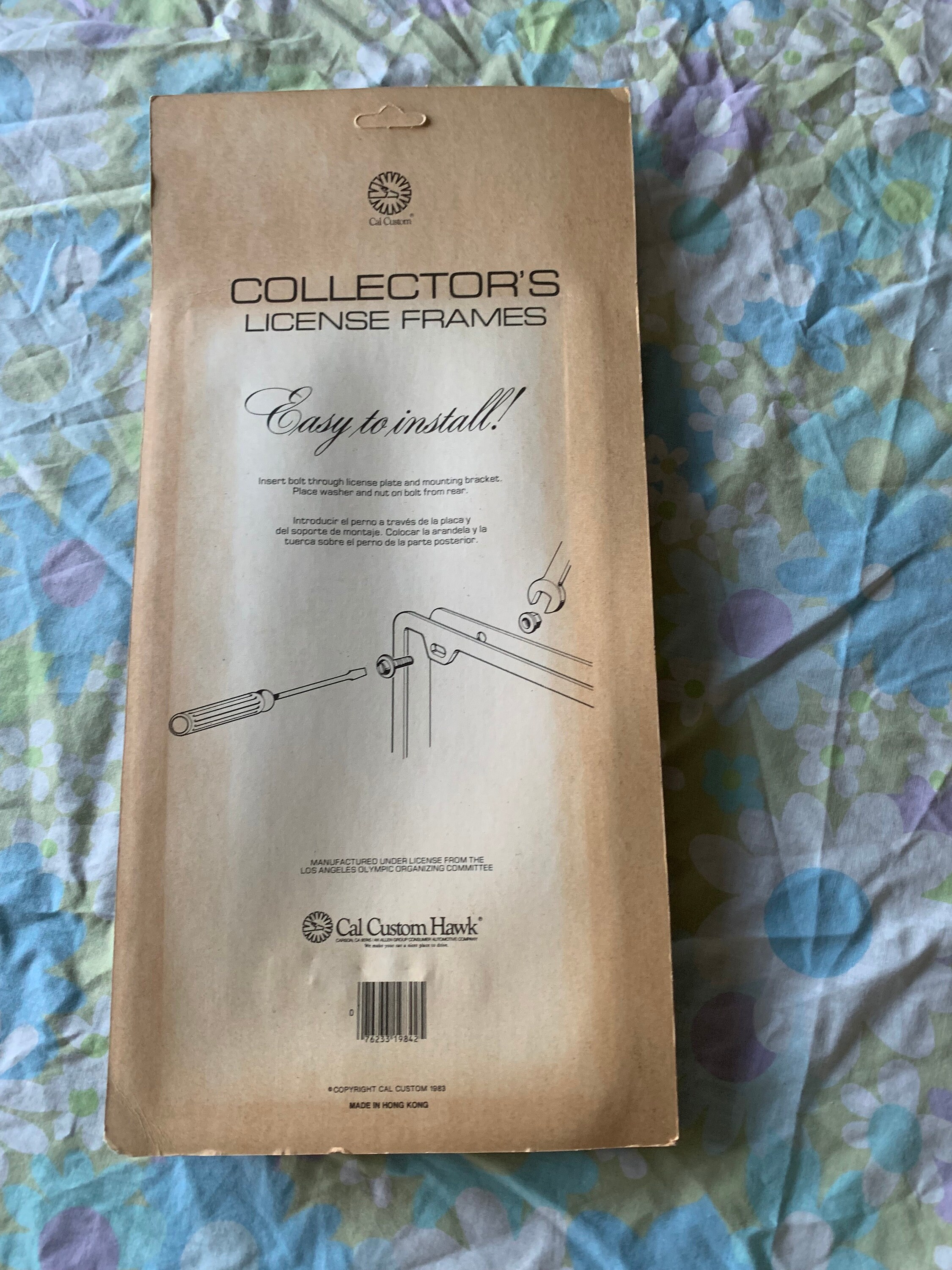 1984年ロサンゼルス第23回オリンピック ナンバープレートカバー - Etsy