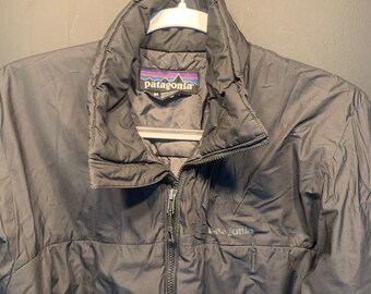 Patagonia Black Weatherproof Puffer Coat Etsy