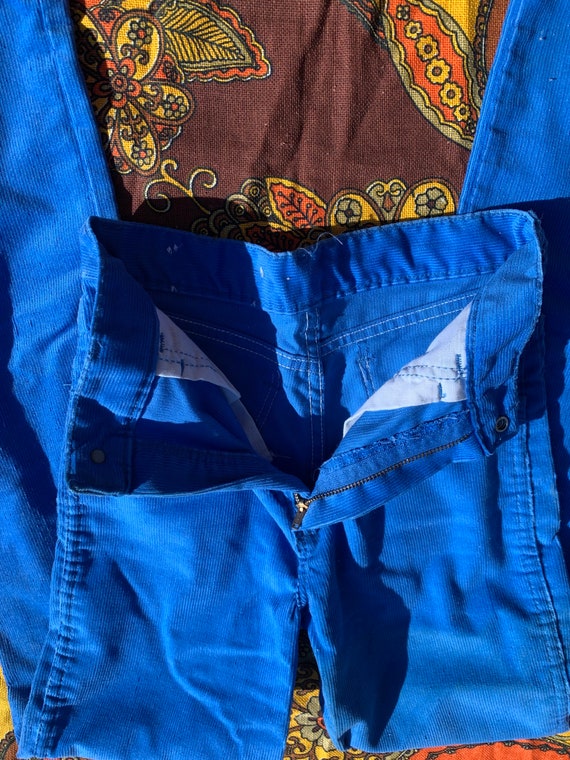 Wrangler Blue Corduroy Kids Pants - image 3