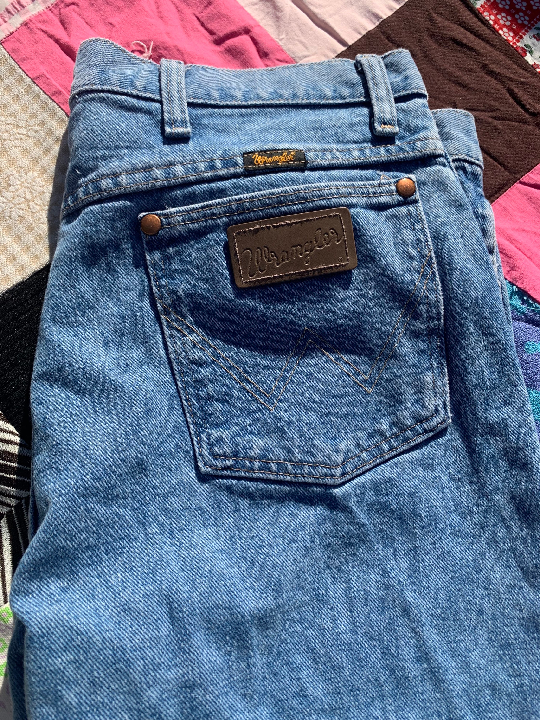 Wrangler Denim Jeans - Etsy New Zealand