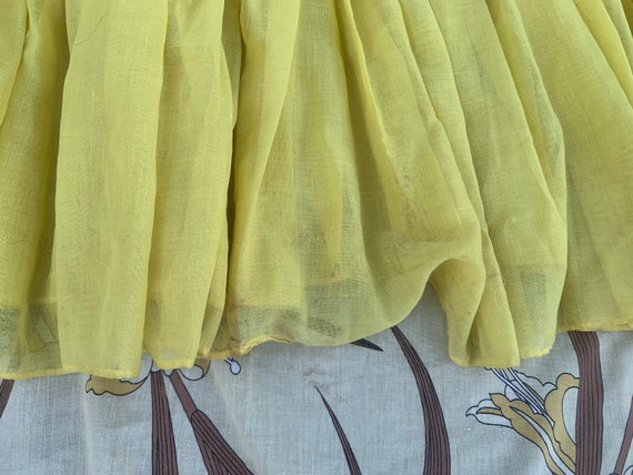 Vintage Beverly Paige Yellow Boho Dress - image 4