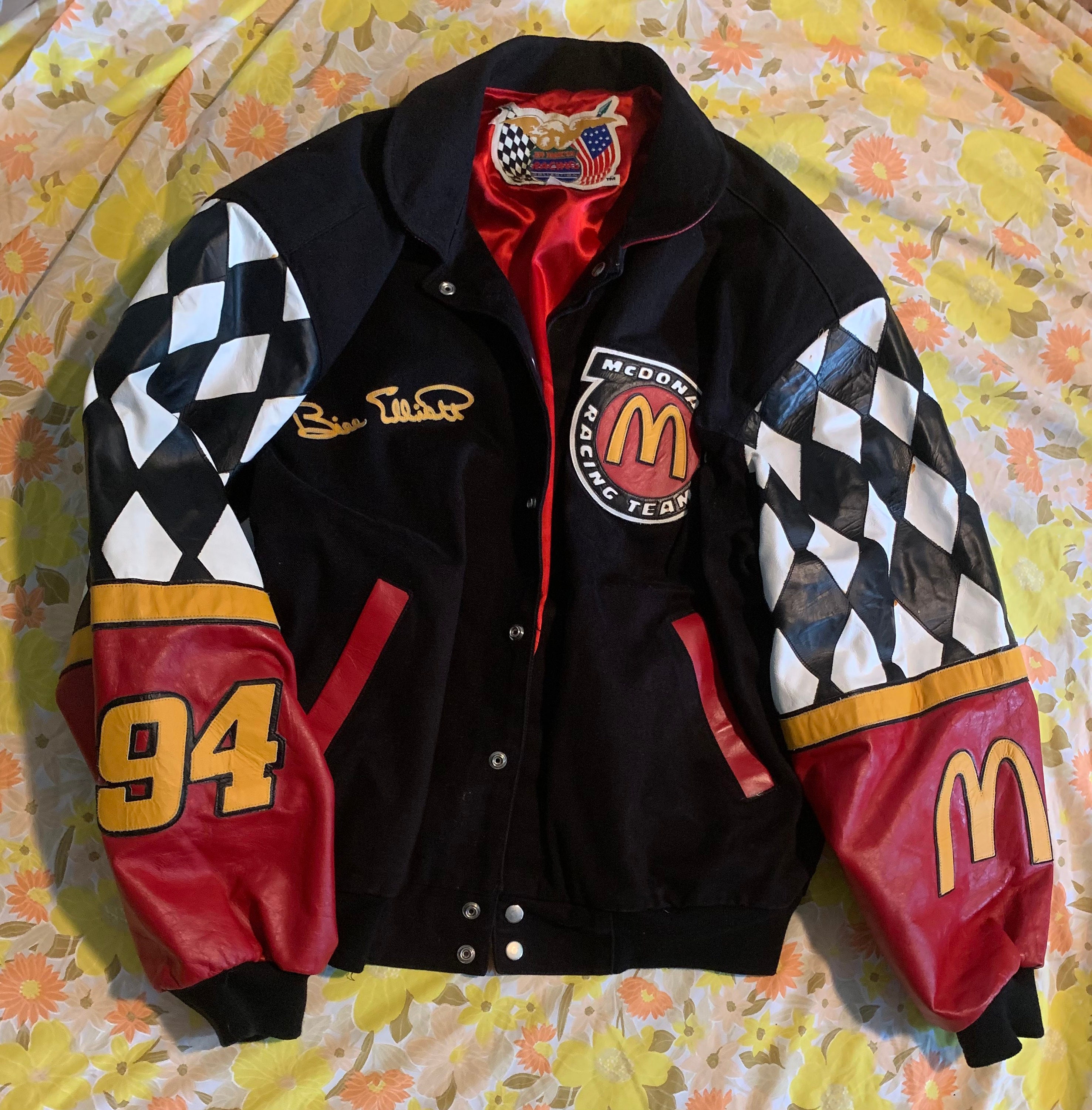 Jeff Hamilton Mcdonald's Racing Team Nascar Jacket - Etsy New Zealand