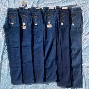 Jr. K Key Junior Denim Jeans 1970s Deadstock-New with tags