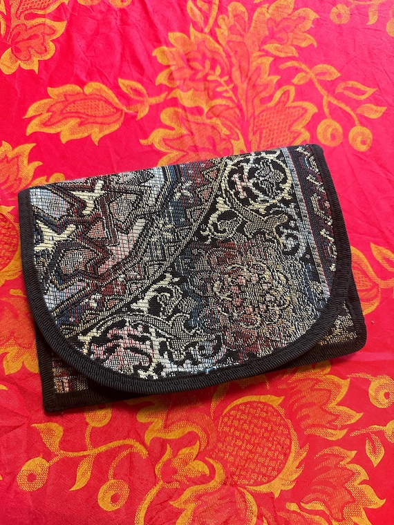 Abstract Pattern Foldover Wallet - image 1