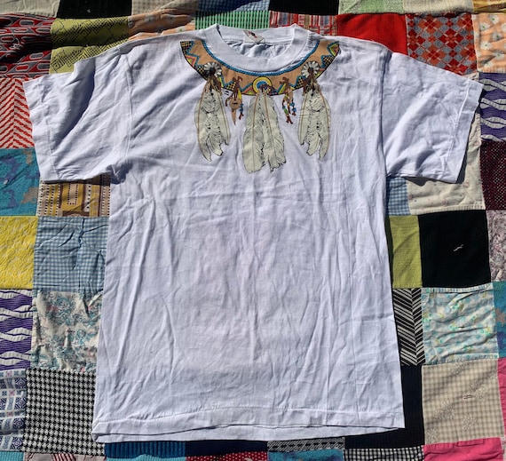 Native American Necklace Tee - image 1