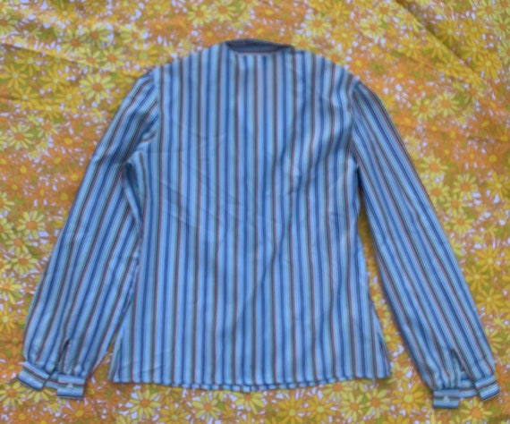 Lucia Multi-striped Button-up - image 2