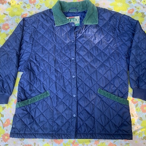 Phenom Blue Quilted Puffer Jacket