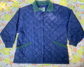 Phenom Blue Quilted Puffer Jacket