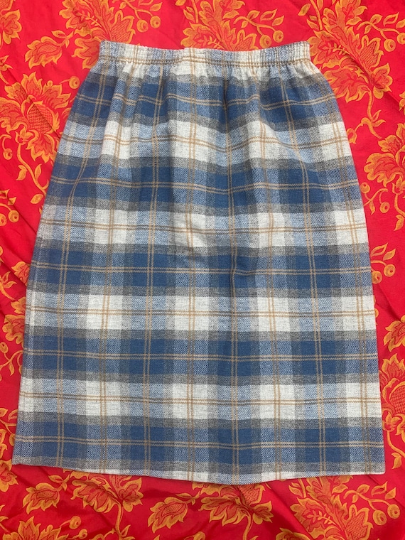 Blair Boutique Multi-color Wool Blend Skirt