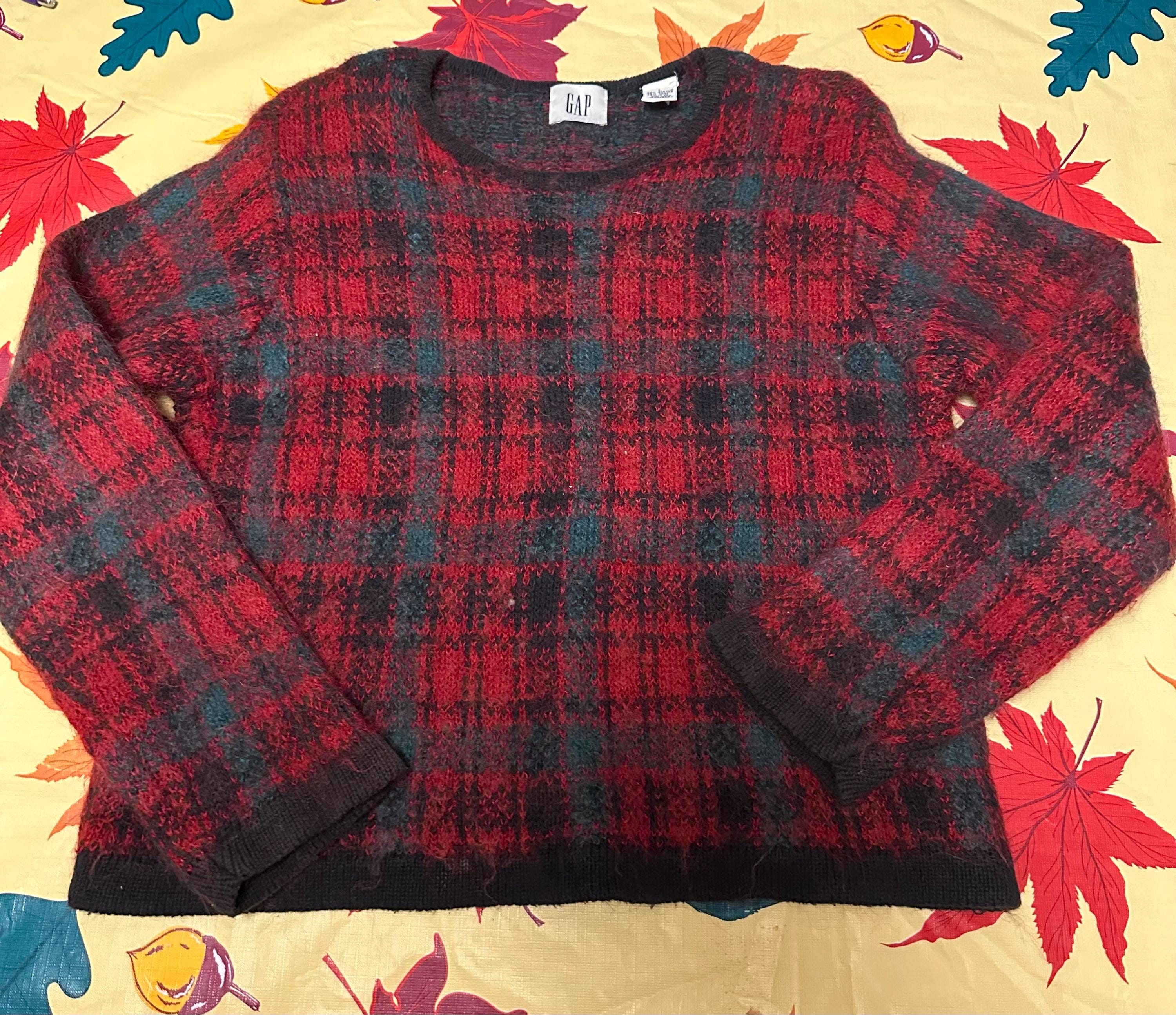 Red Gap Sweater - Etsy