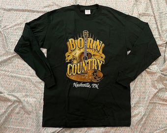 Maglietta Born Country Nashville Tennessee