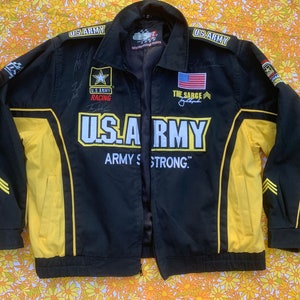 Us Army Racing Jacket - Etsy