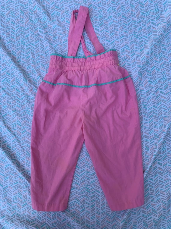 Lacoste Pink Toddler Overalls - image 2