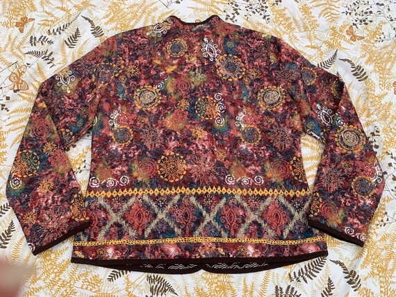 Abstract Pattern Reversible Blazer - image 4