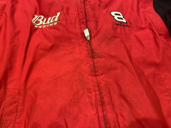 Budweiser Bud Racing Dale Earnhardt Jr Jacket - image 4