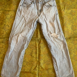 Light Wash Distressed Jeans