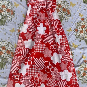 California Made Vintage Red Dress