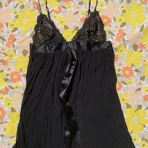 Victorias Secret Black Babydoll Lingerie