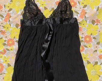 Victorias Secret Black Babydoll Lingerie