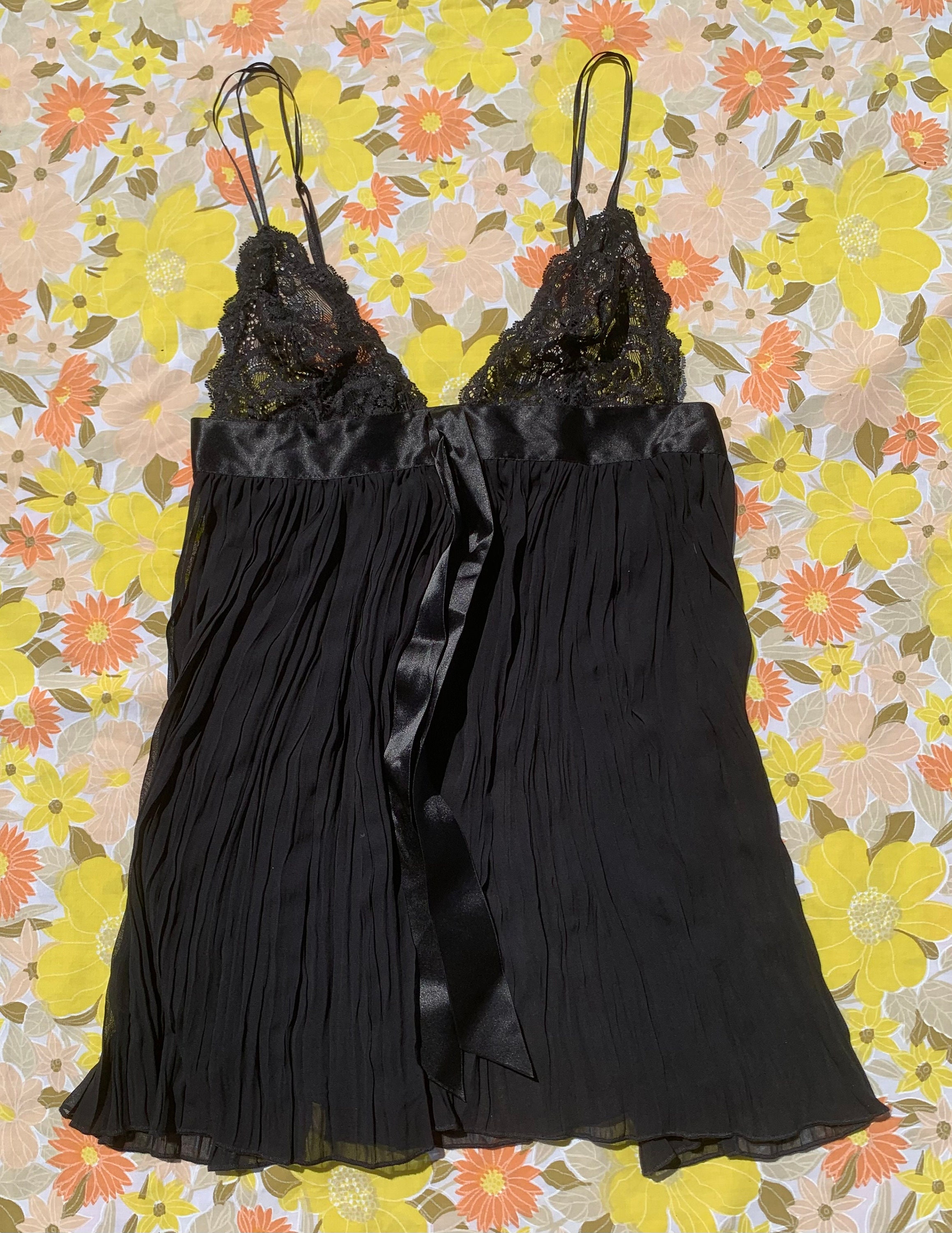 Victorias Secret Black Babydoll Lingerie