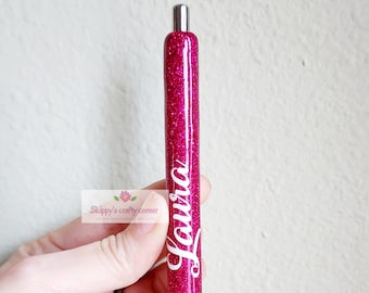 Glitter pen| Name Glitter pen| Personalized Pen| Glitter pens| nurse pens| Teacher pens| pen| customized glitter pens| back to school