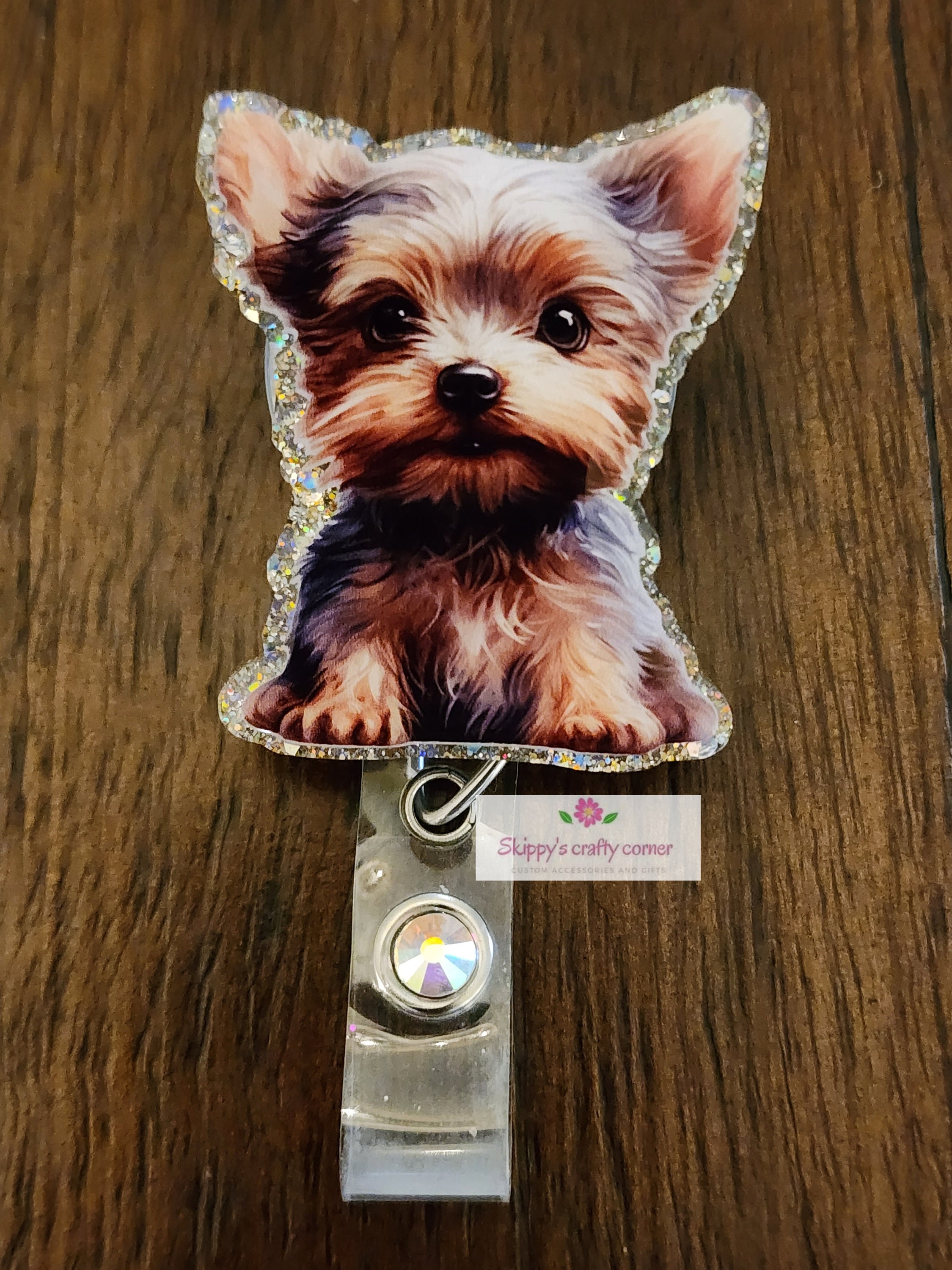 Dog Badge Reel 