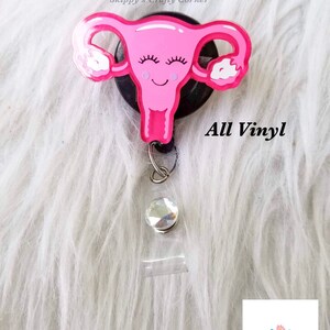 Uterus Badge Reel| Ob Gyn Badge Holder| L&D Badge Reel| Retractable ...