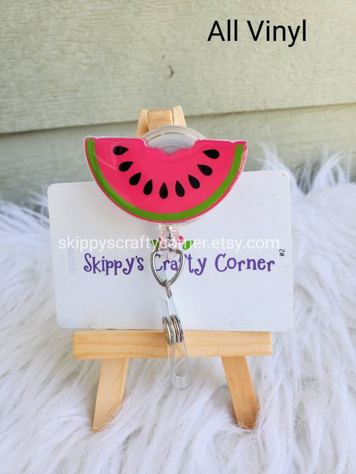 Everyday Watermelon Badge Top