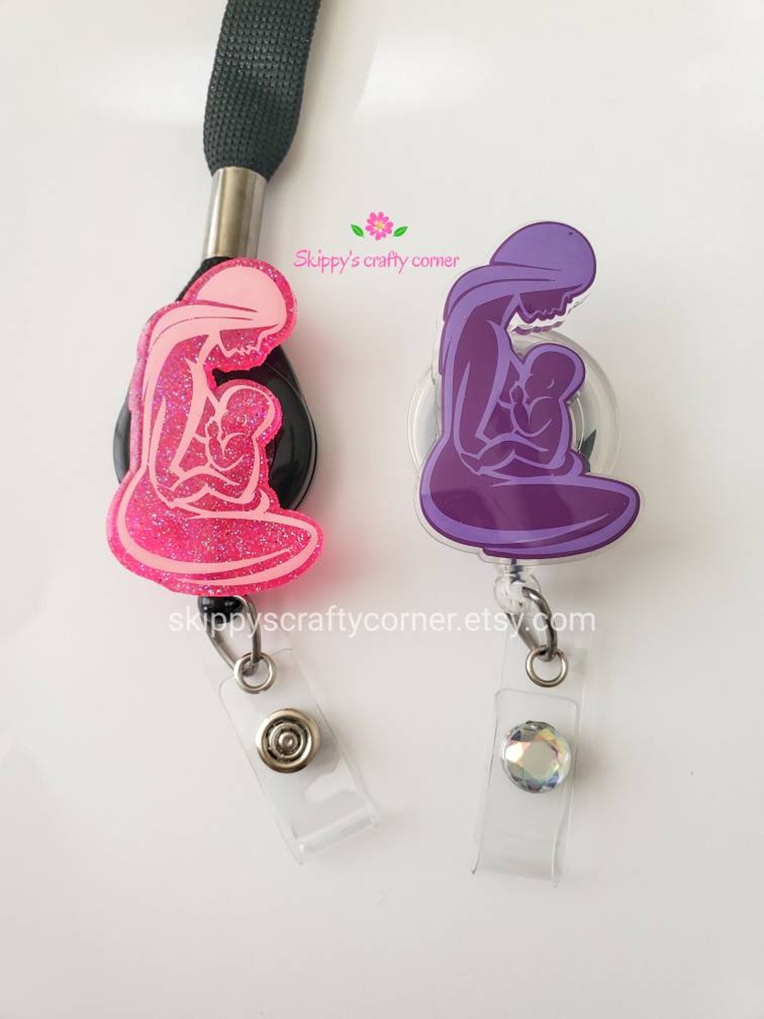 Breastfeeding Badge Reel Lactation Consultant Badge Reel Badge Clip