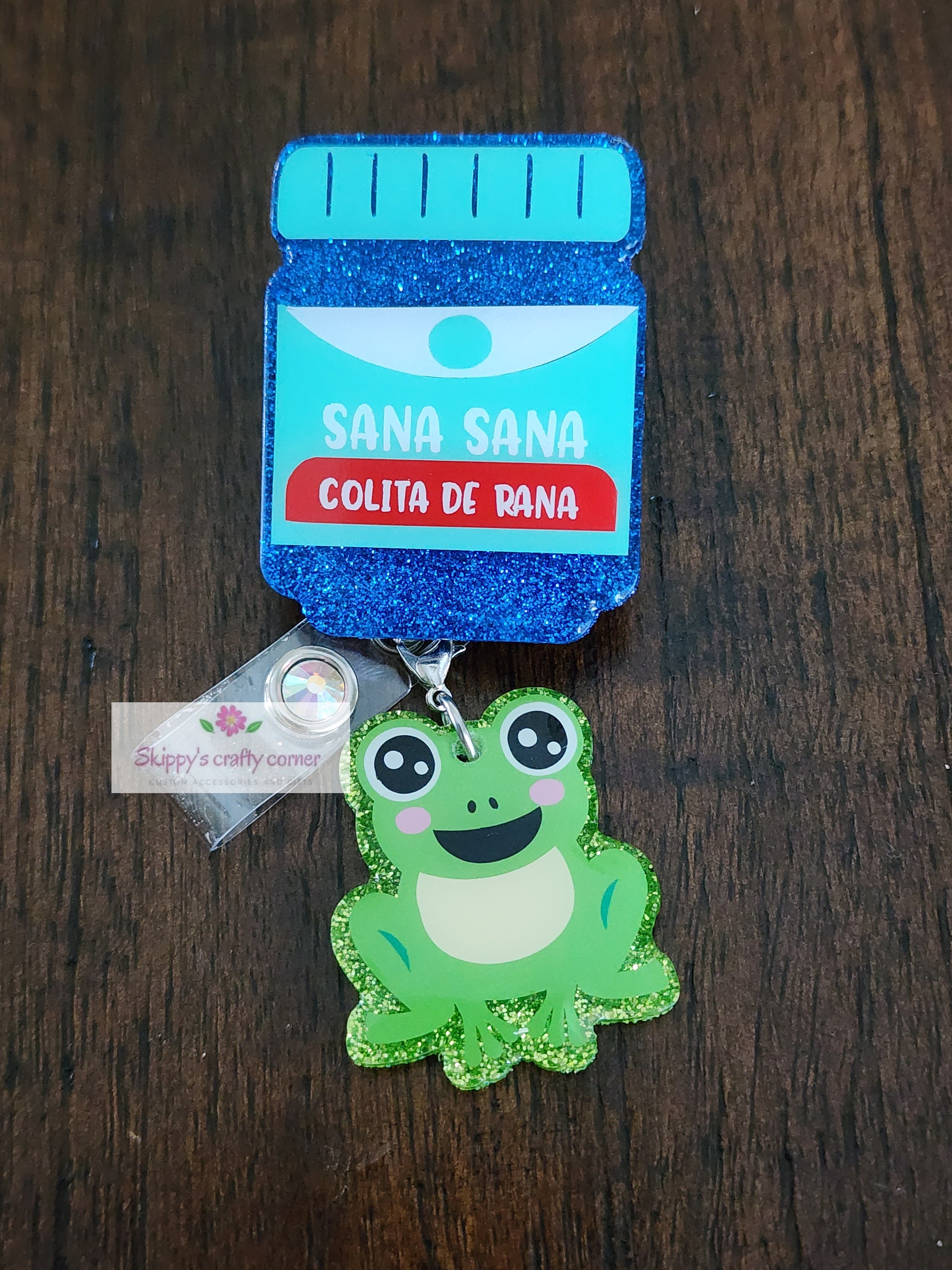 Frog Badge Reel -  Canada
