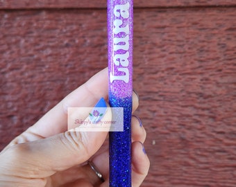 Ombre Glitter pen| Name Glitter pen| Personalized Pen| Glitter pens| nurse pens| Teacher pens| pen| customized glitter pens| back to school
