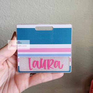 Newborn baby blanket badge buddy|Labor and delivery badge buddy| nicu badge buddy| badge buddy custom| personalized badge| badge buddy nurse