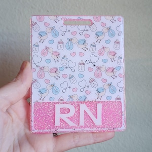 Labor and delivery badge buddy| nicu badge buddy| badge buddy custom| personalized badge| badge buddy nurse| badge buddy rn| glitter badge