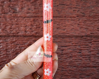 Retro Bats glitter pen| glitter pen| Halloween pen| personalized glitter pen| pens| nurse pen| teacher pen| Holiday pen| customized pen