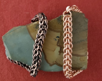 Copper Full Persian - 1/4" width - Chainmaille Bangle 2